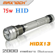 Maxtoch HIDX13 75W USB And Digital Display Battery HID Torch Light